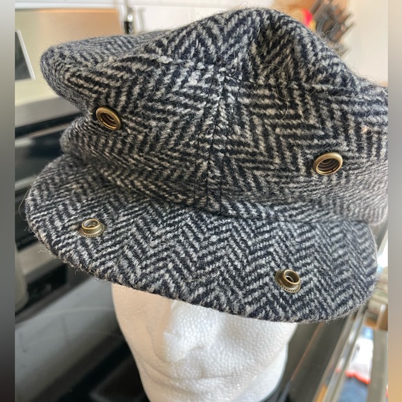 Dorfman Pacific Wool Newsboy Cap with Ear Flaps - Picture 3 of 7